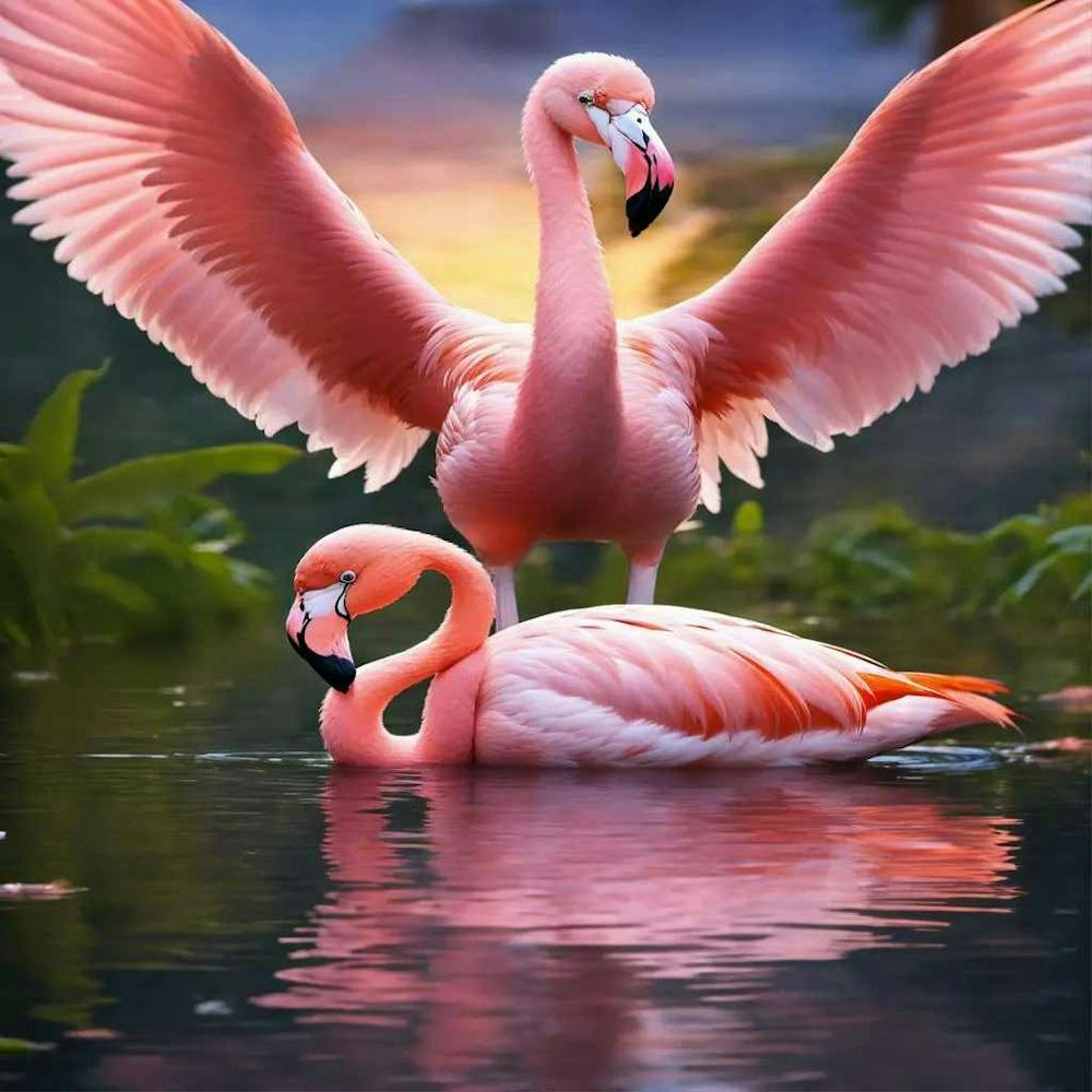 Pink Flamingos
