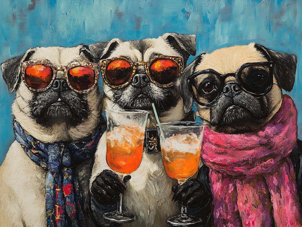 Elegant Pugs 2