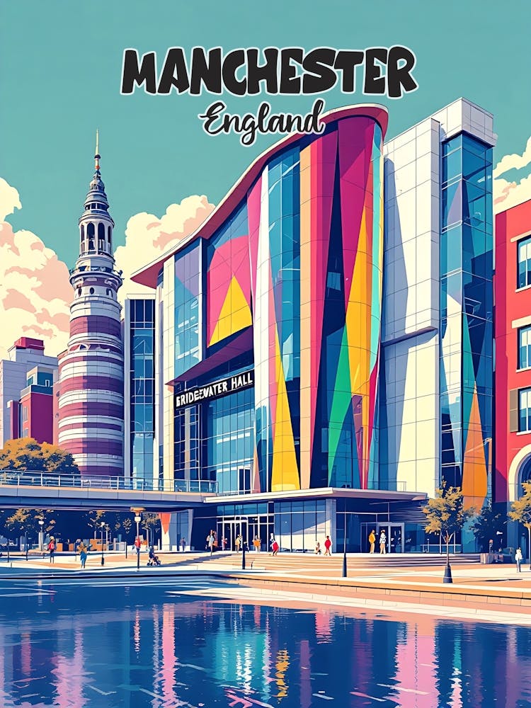 Manchester Vintage Kunst V 04