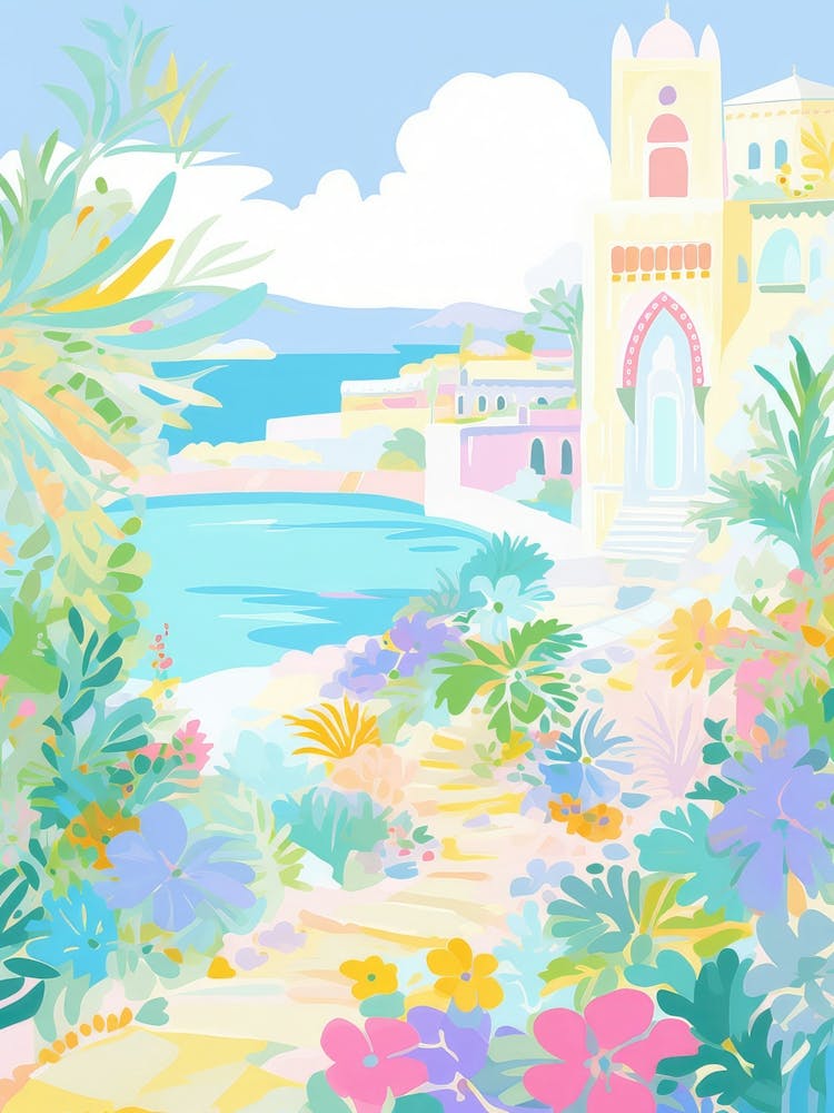 Gallipoli, Italy Colourful View 2