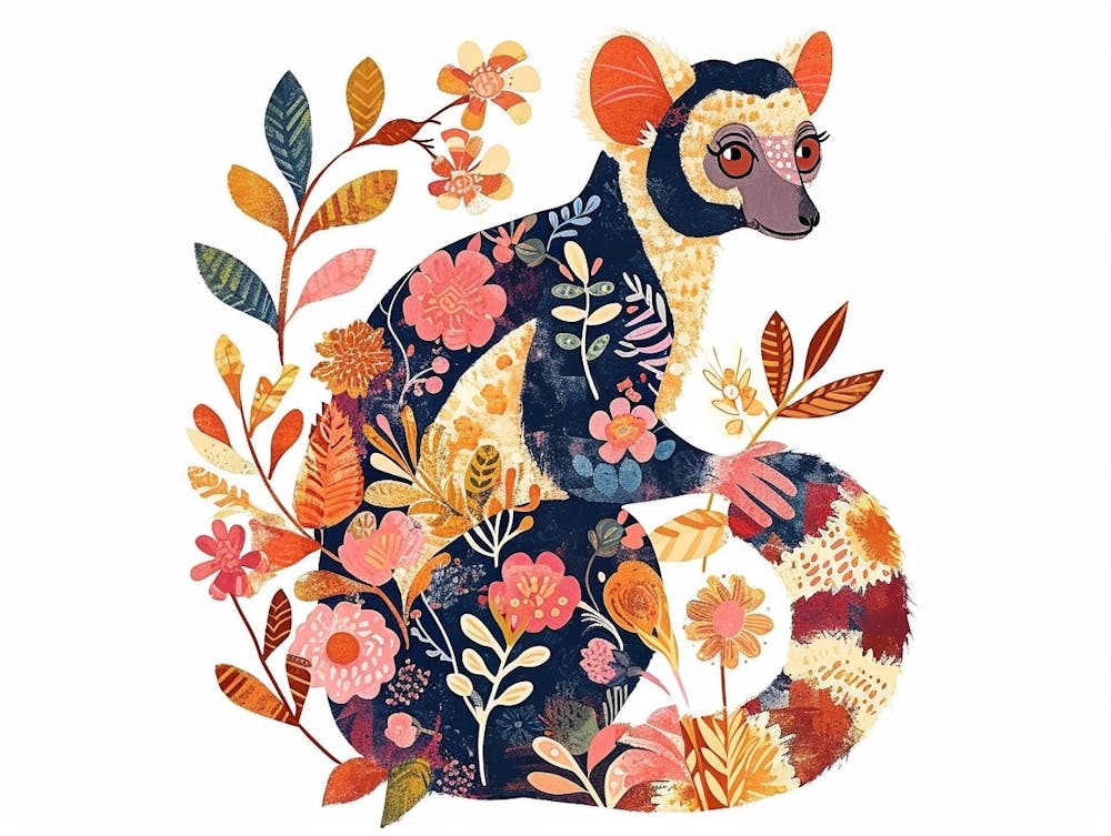 Little Floral Lemur 1