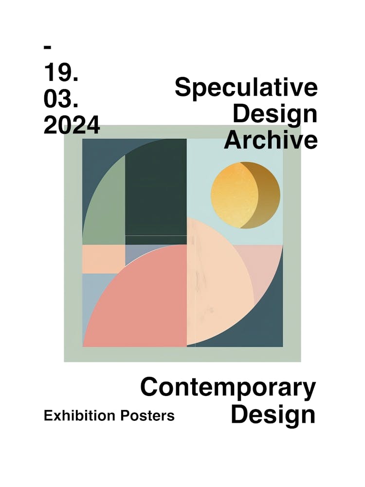 Speculative Design Archive Abstract Poster 25