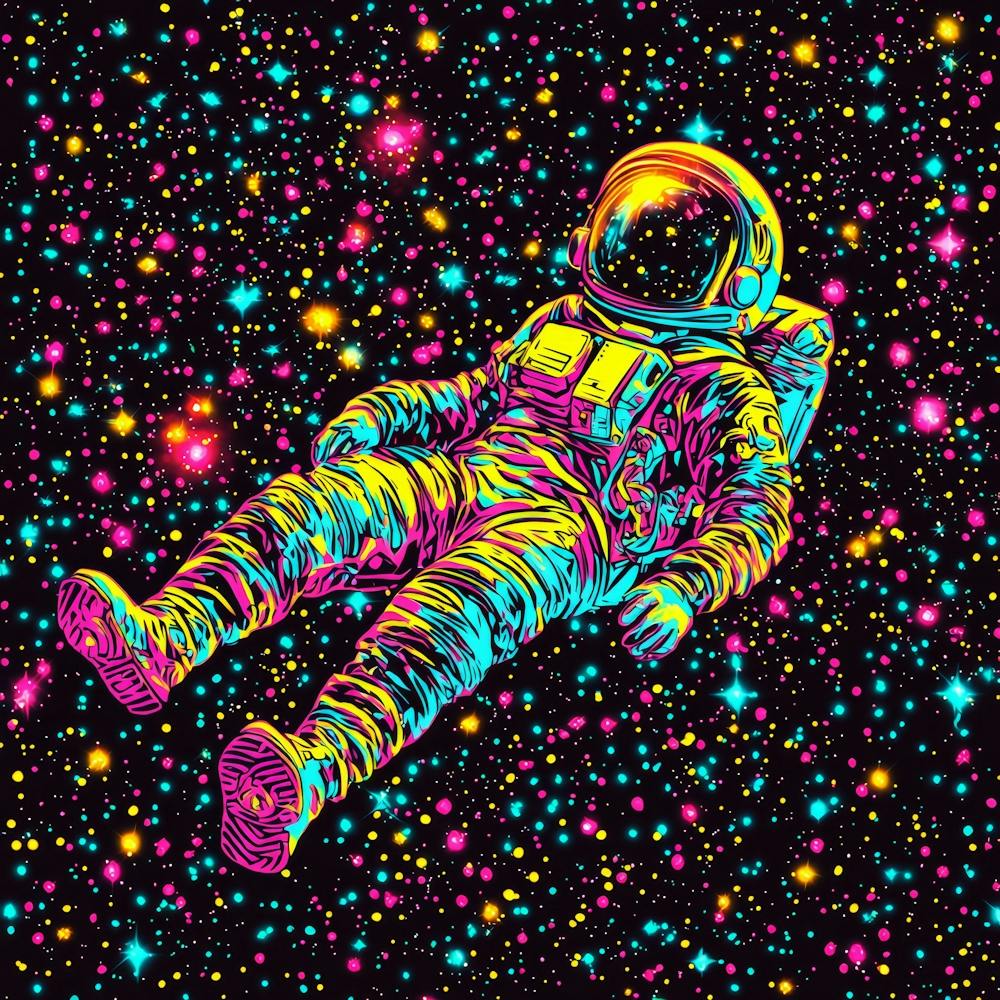 Astronaut In Space 4