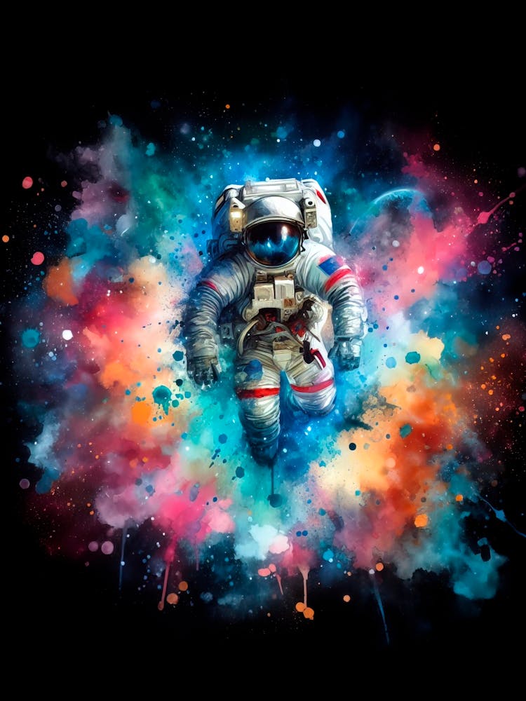Astronaut In Space 2