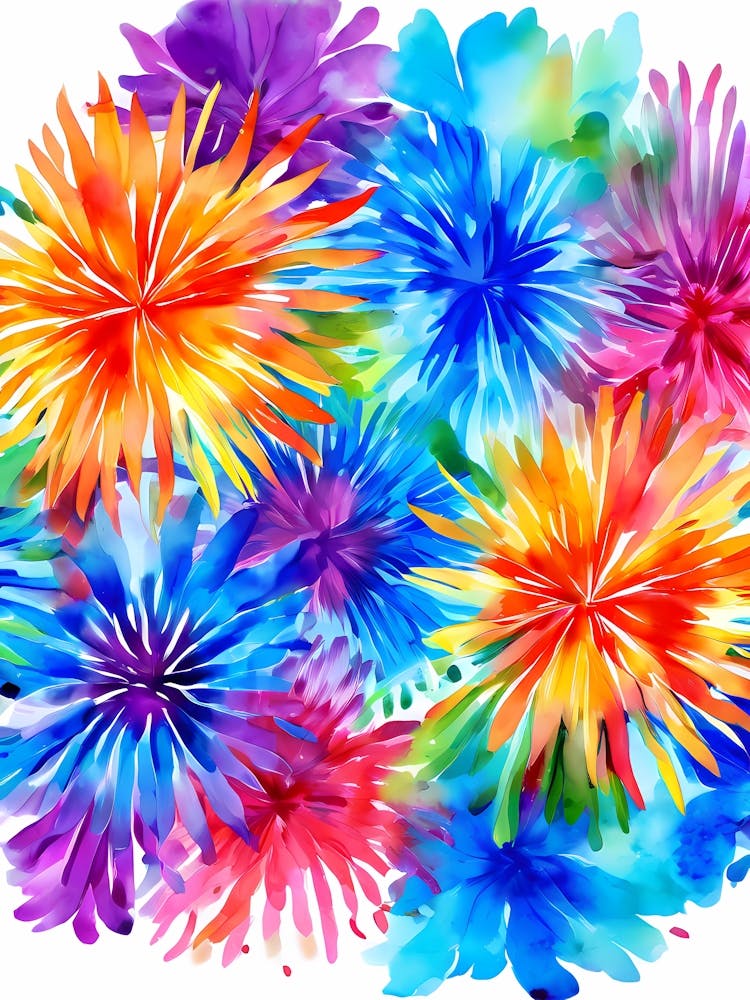 Fleurs à l'Aquarelle 56