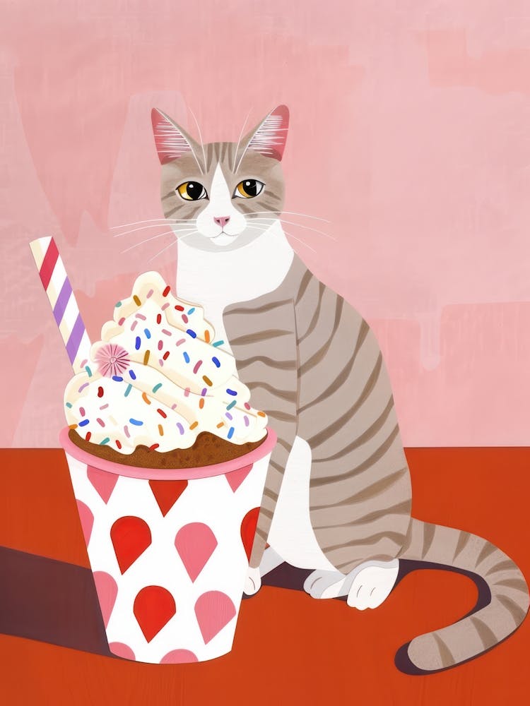 Cat And Sundae 2