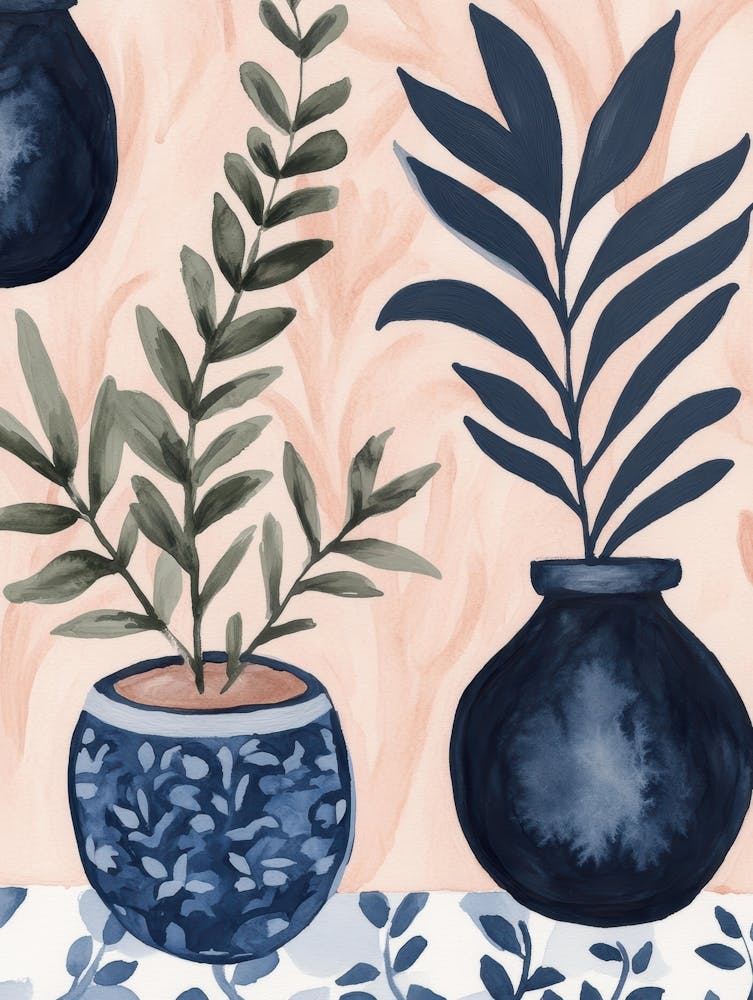 Blue Vases 2