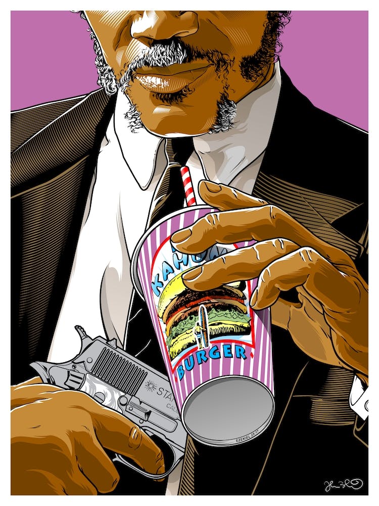 Jules Winnfield Pulp Fiction