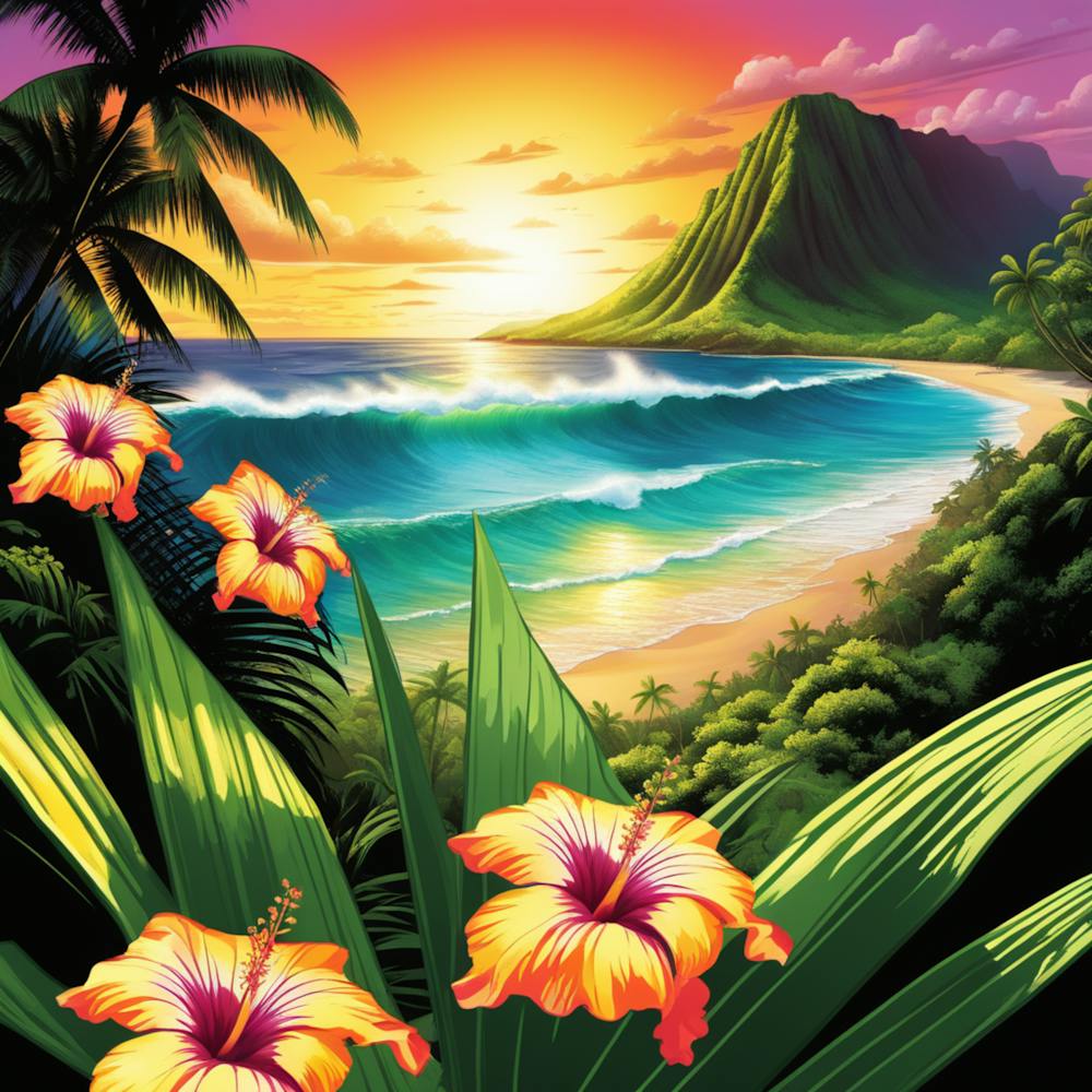 Hawaiian Sunset 3