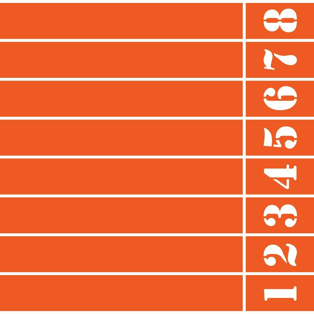 Orange Track And Field