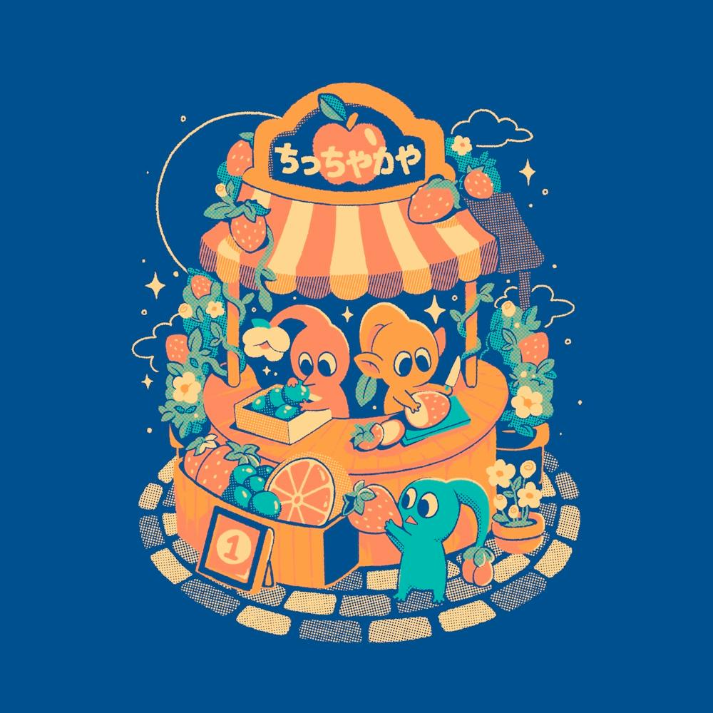 Tiny Fruit Market Geek Classic Game
