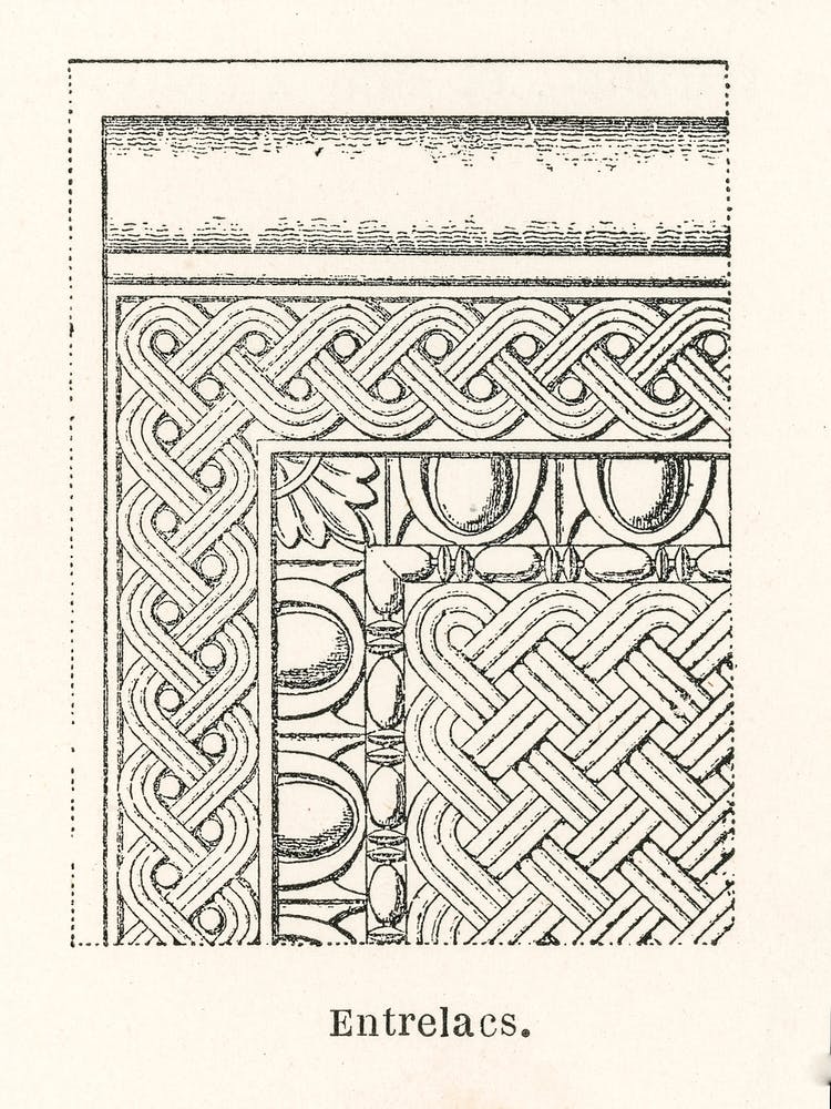 Interlaced Pattern, Albert Racine