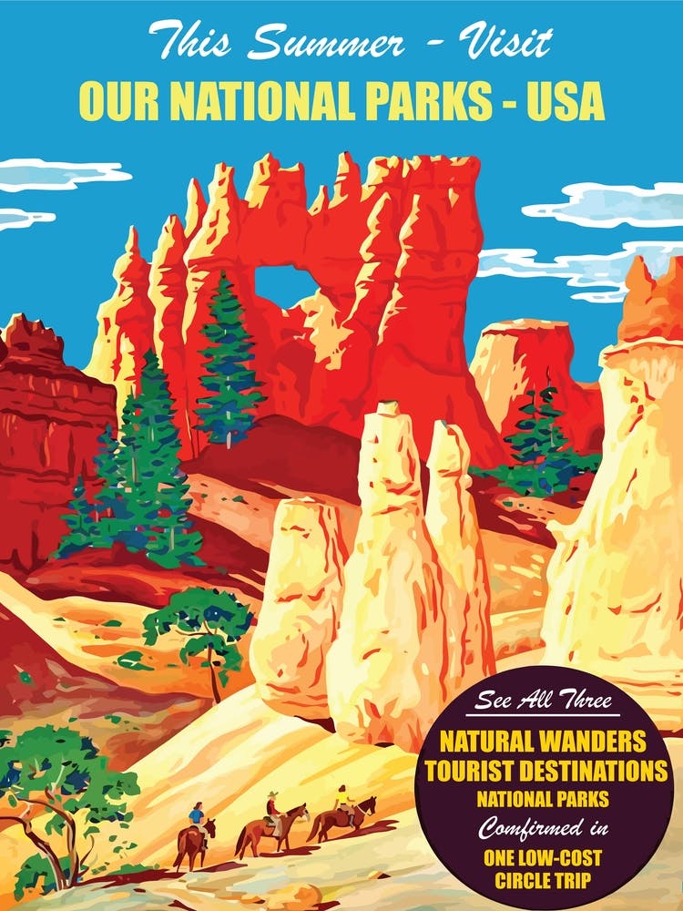 Bruce Canyon, National Park, USA