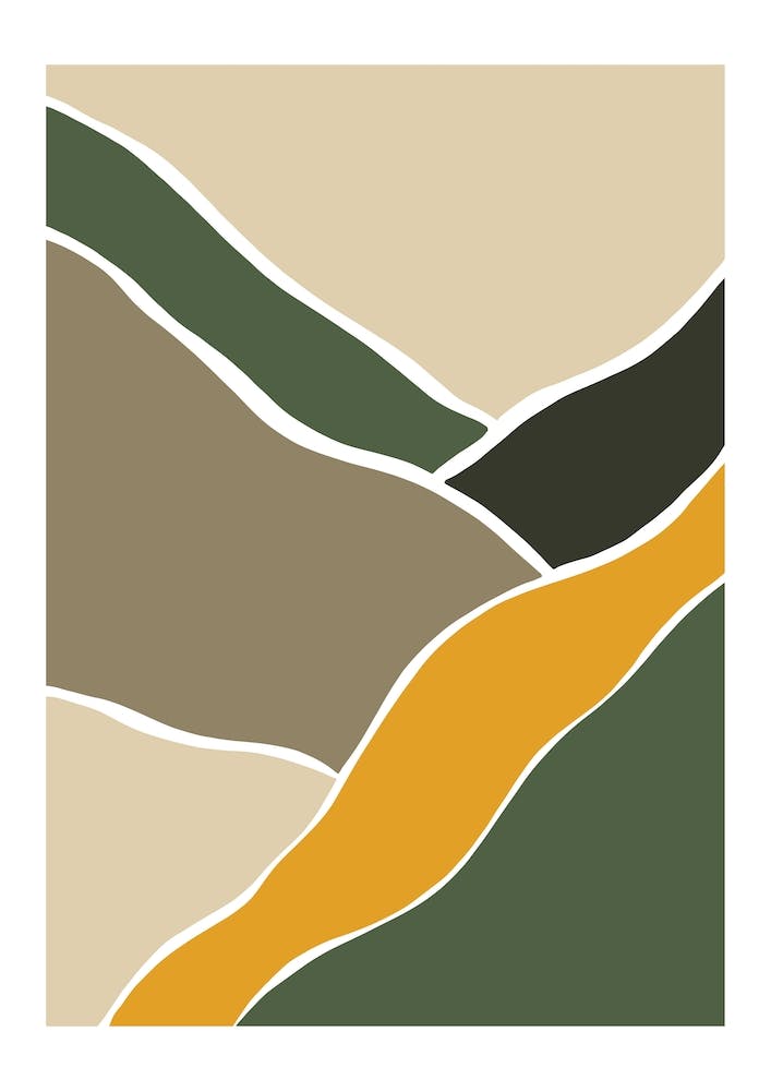 Wild Collection Rocky Roads Abstract