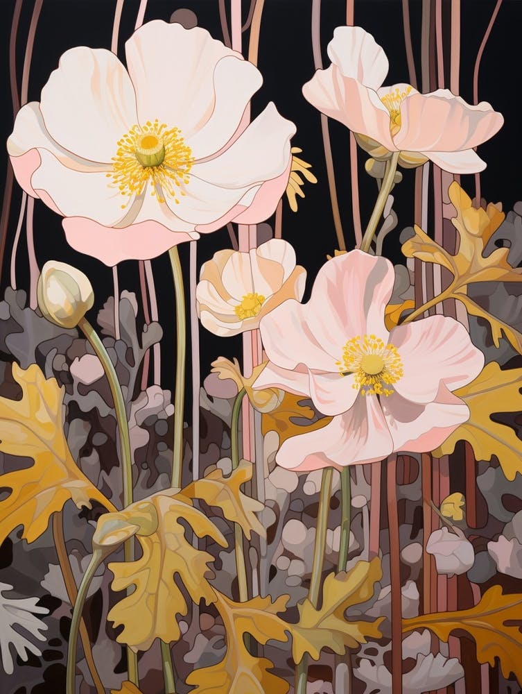 Buttercup 3 Flower Painting