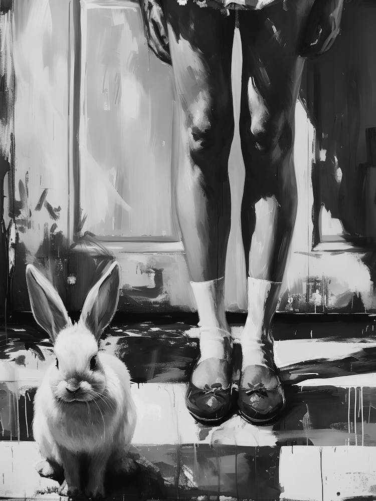 Rabbit And Girl