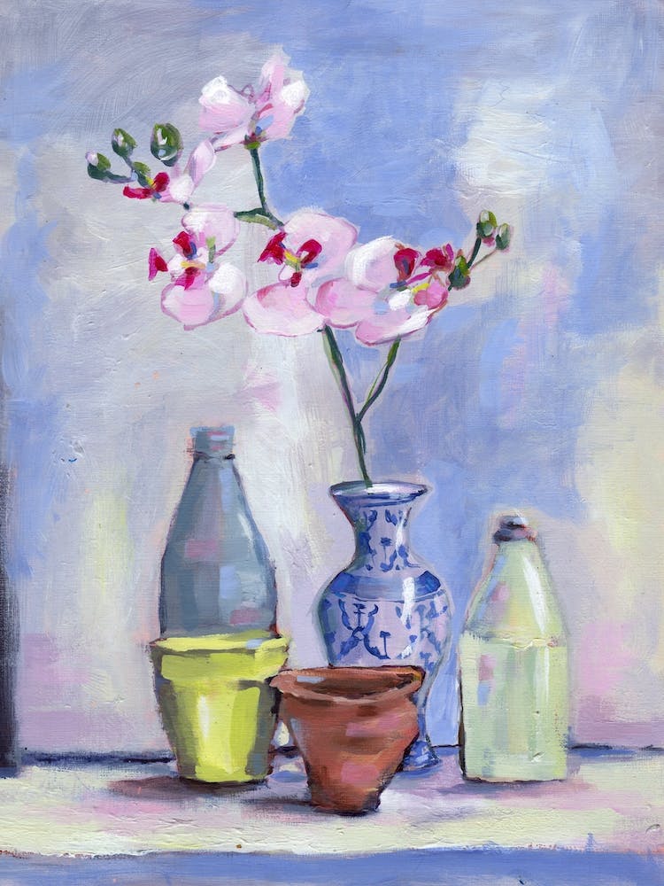 China Vase Painting