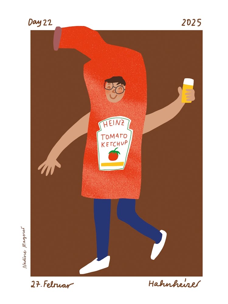 People Karneval Edition Heinz Tomato Ketchup