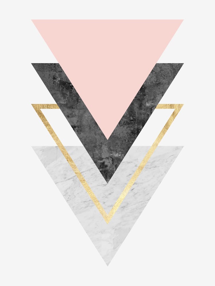 Geometric art with textures 2