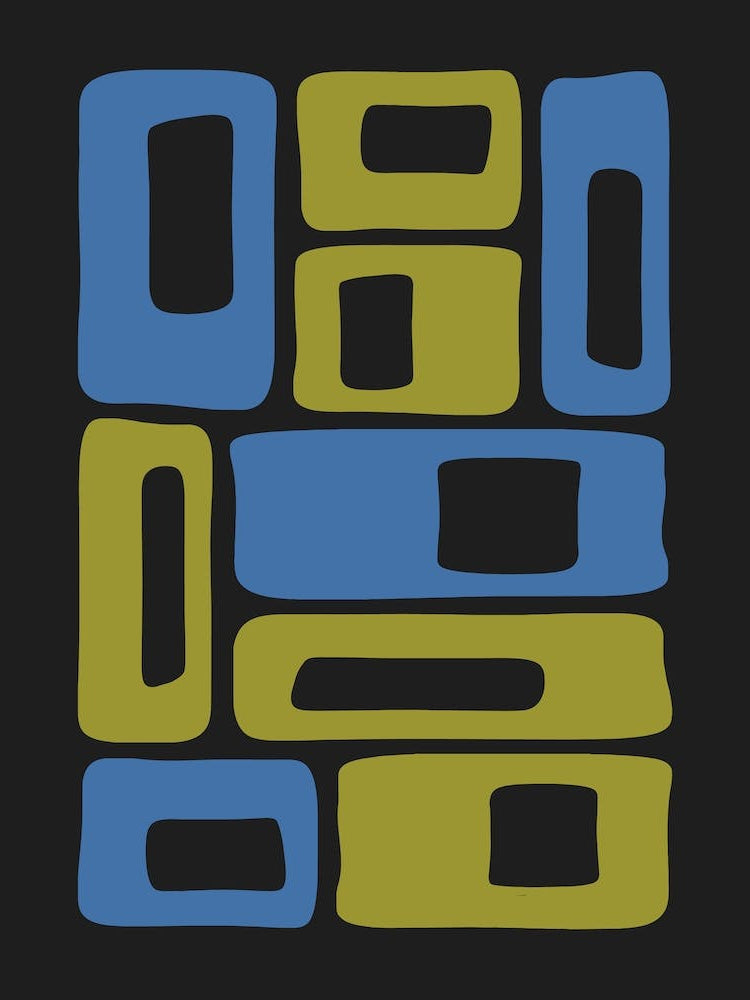 Mid Century Modern Abstract 4