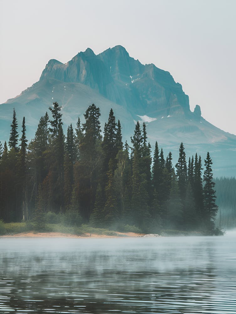 Misty Mountain Lake