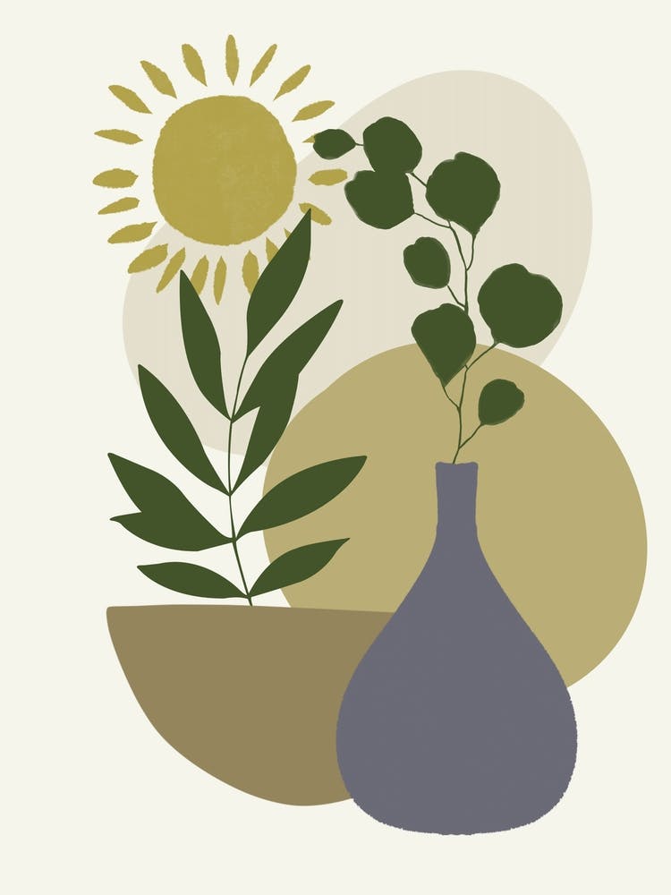 Plant In A Vase