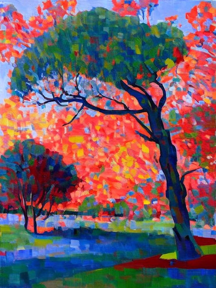 River Red Gum Tree Cubist