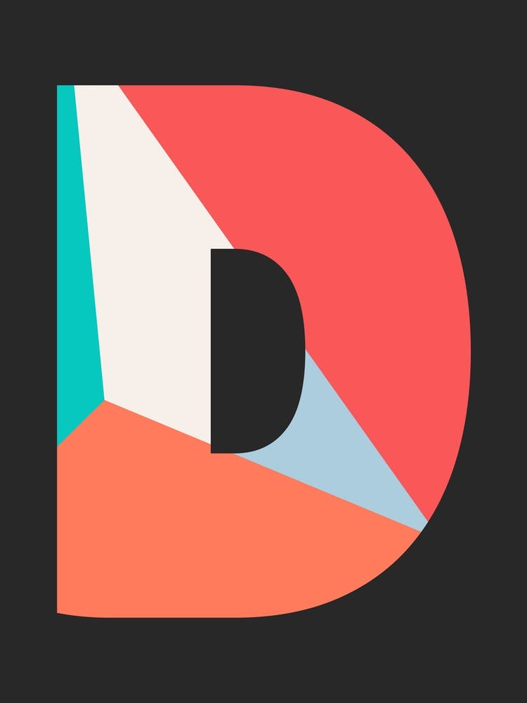 Letter D 