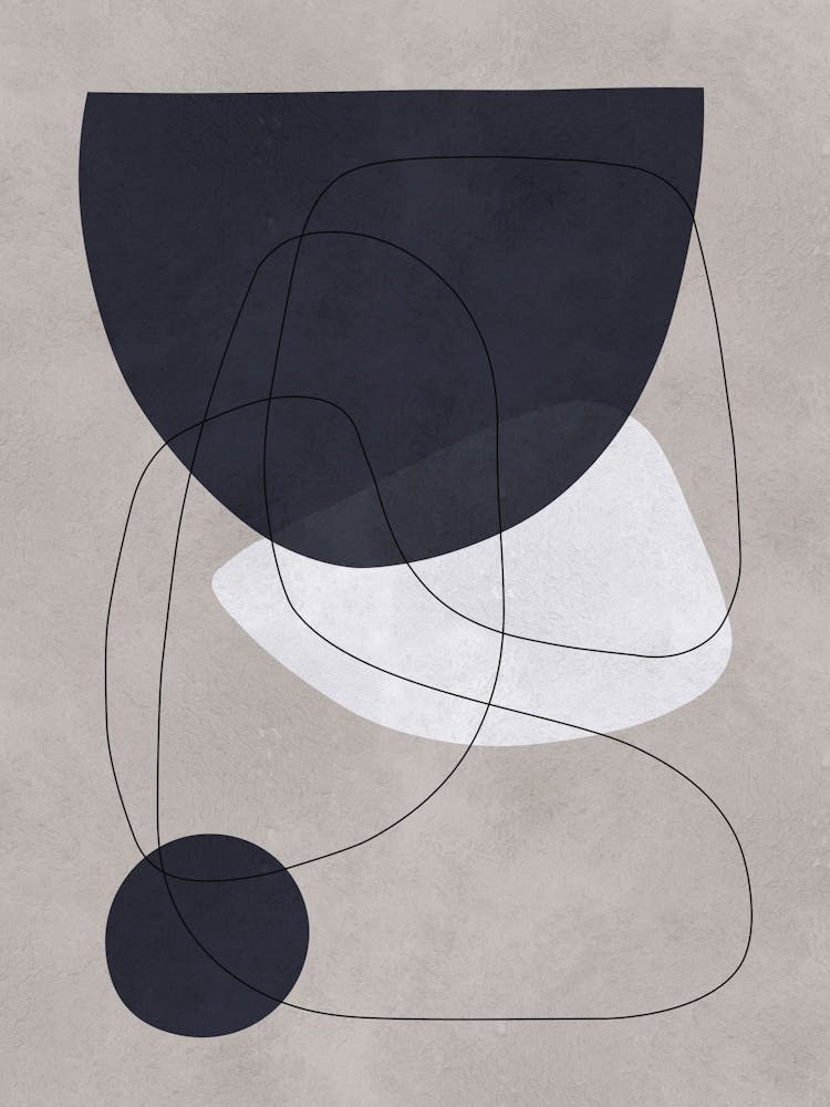 Expressive black and gray 4