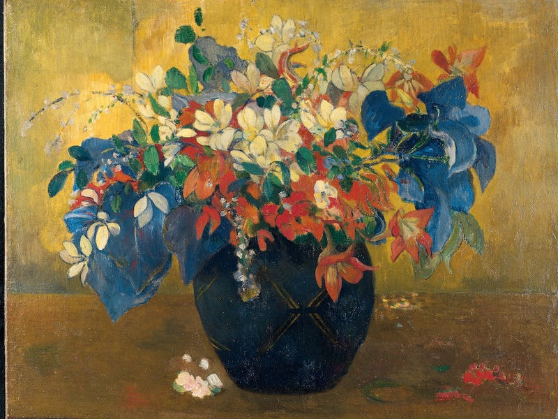 Eine Vase mit Blumen, Paul Gauguin