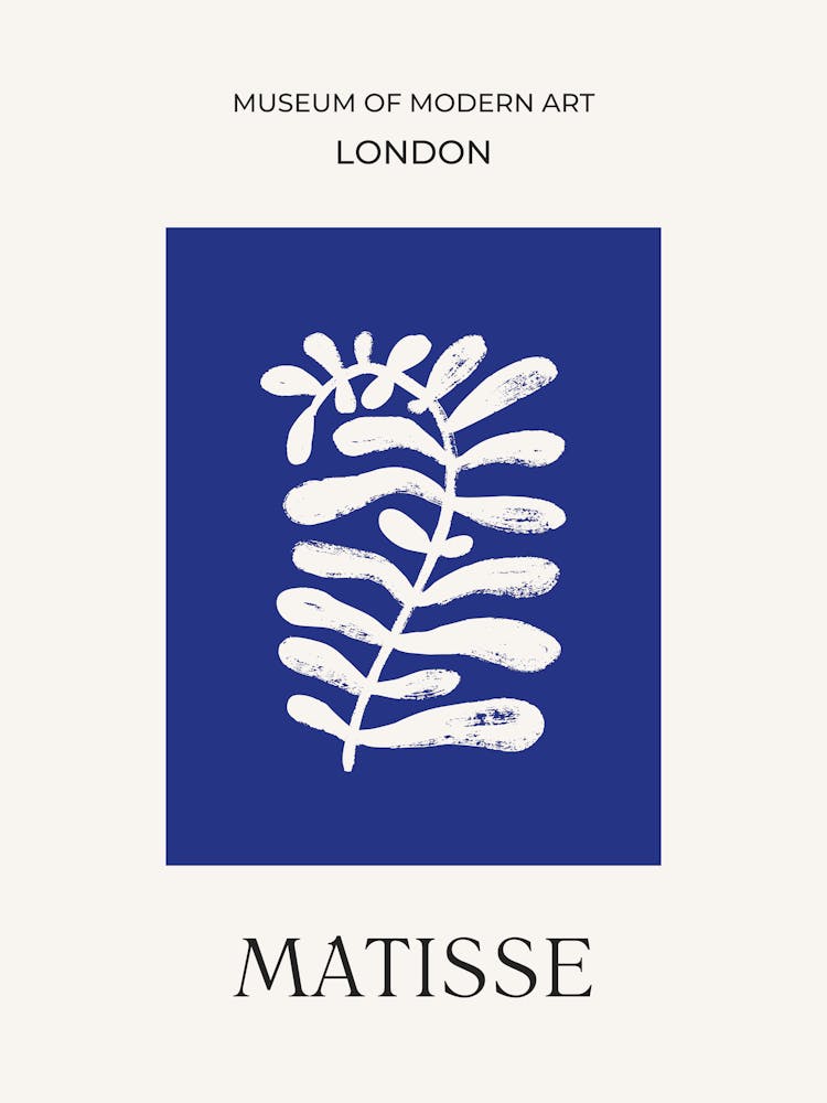 Matisse Cutouts on Blue
