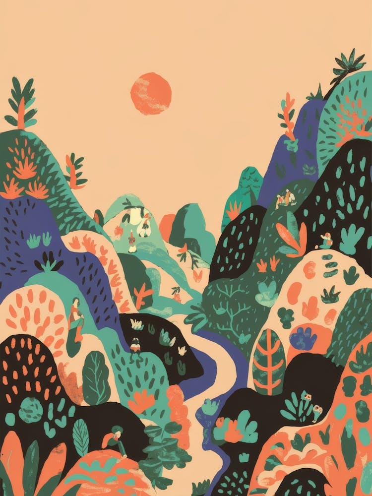 Sunlit Forest Whispers