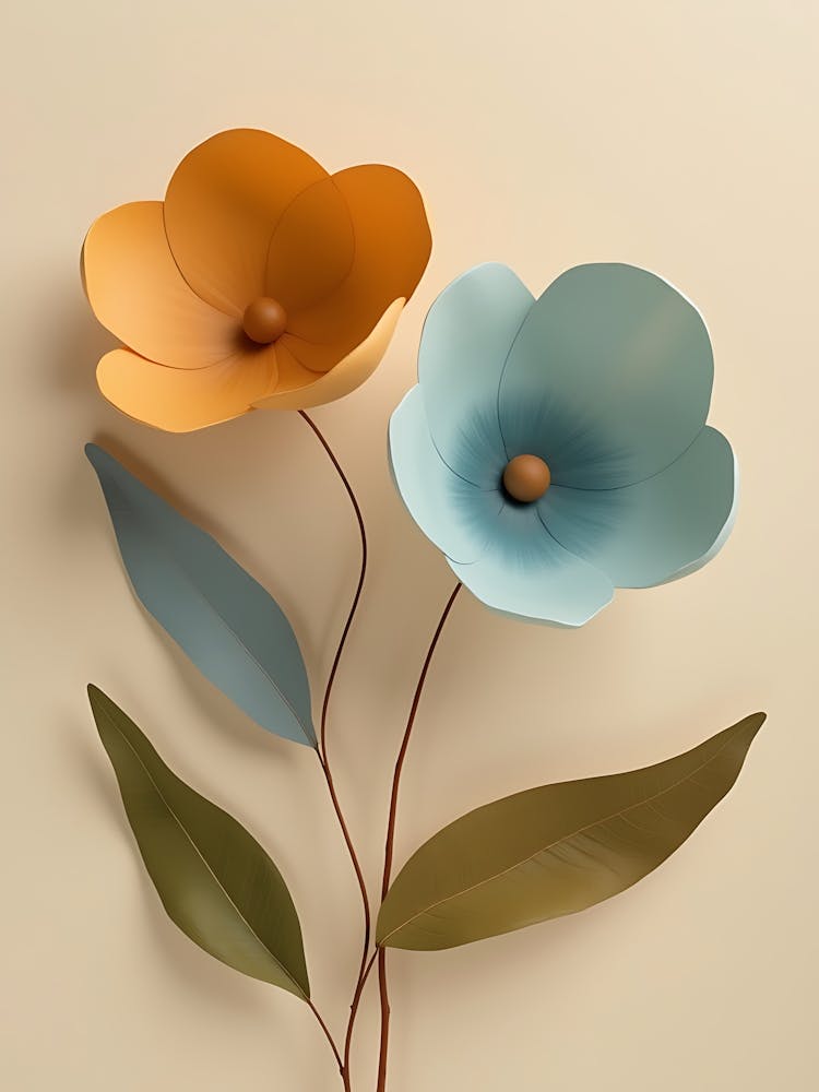 Aquarell-Blumenillustrationen | Sanfte & verträumte botanische Wandkunst