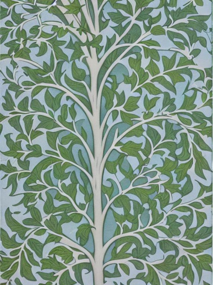 Oak tree Vintage Botanical