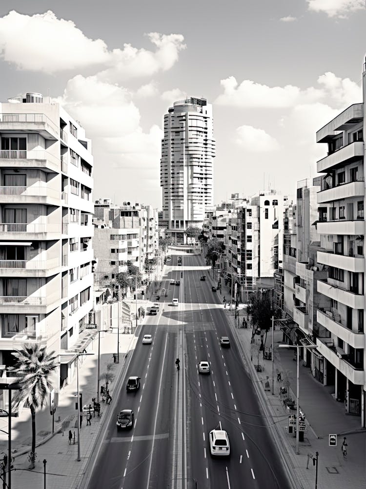 Tel Aviv, Israel, Photography In Black And White 5
