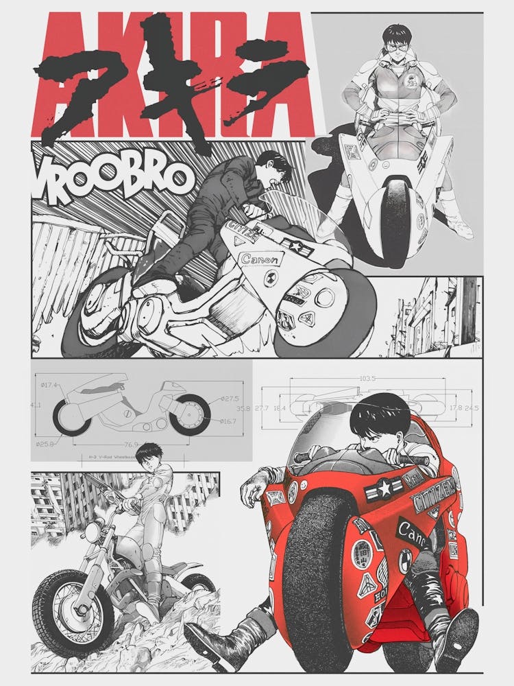 Akira Kaneda bike