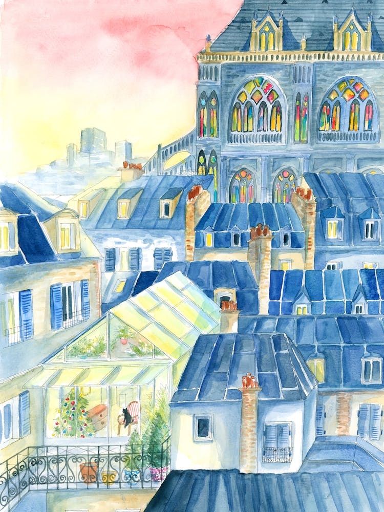 Paris Gewächshaus