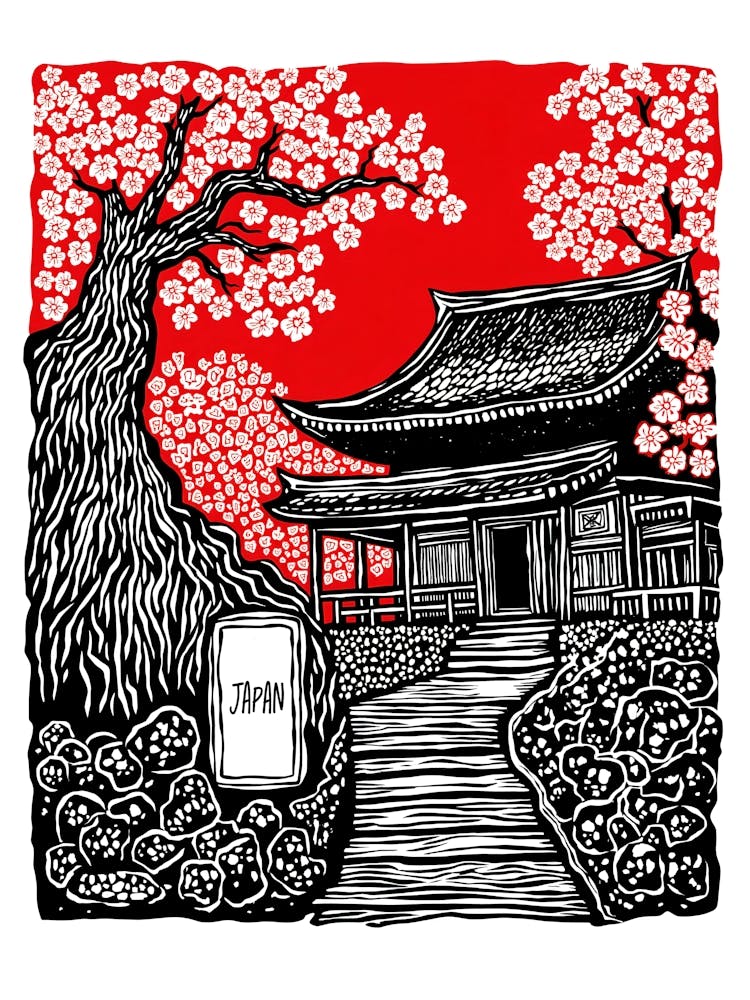 Sakura-Blüten