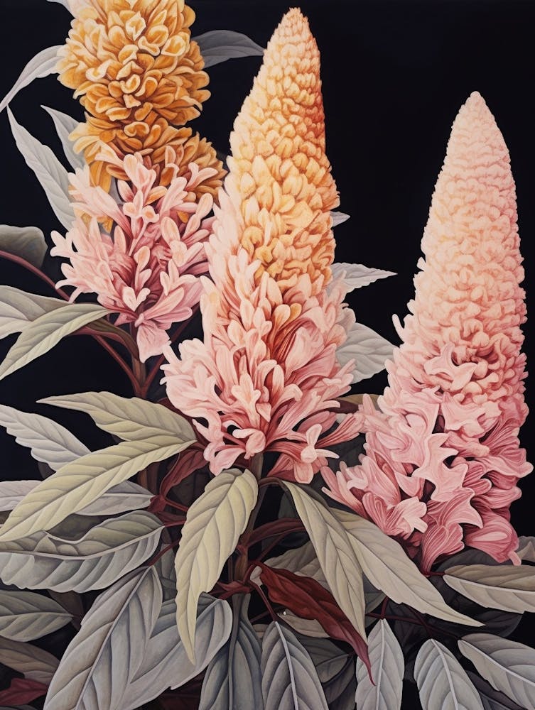 Flower Illustration Celosia 3