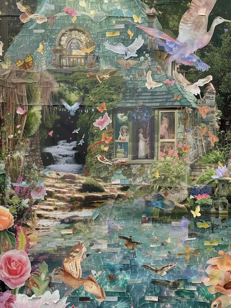 Fairytale Scrapbook Collage 2