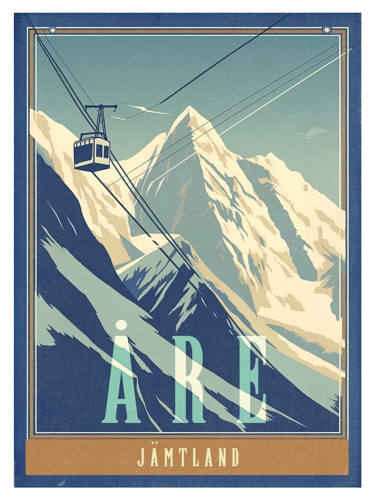 Åre Jämtland Print