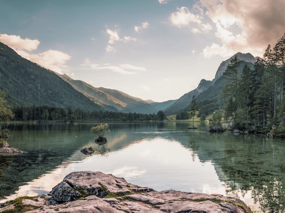 German Lake Scenery