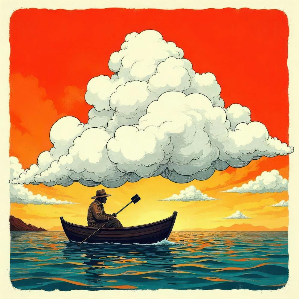 Man In A Boat 2