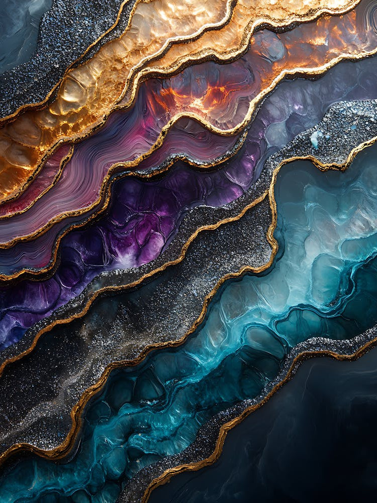 Stunning Whimsical Marble 4