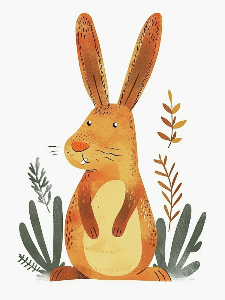 Rex Rabbit Kids Illustration 3