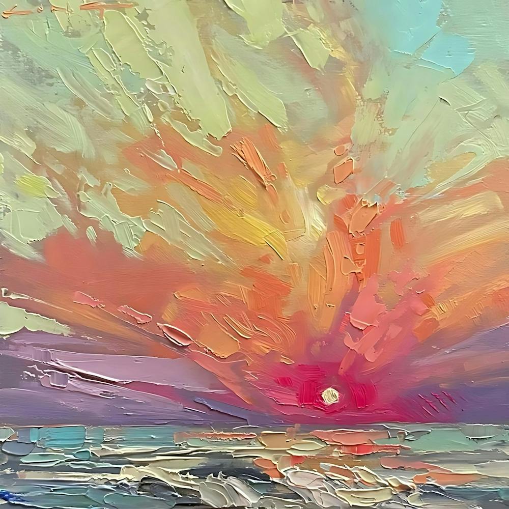 Sunset At The Beach 50