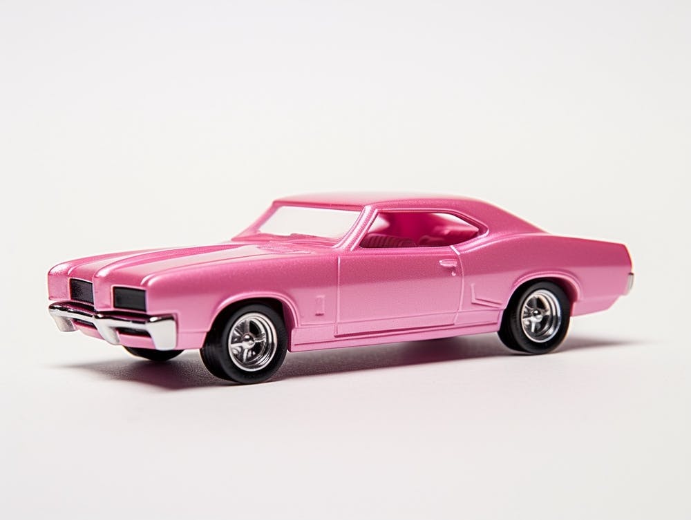 Toy Car 67 Pontiac Gto Pink