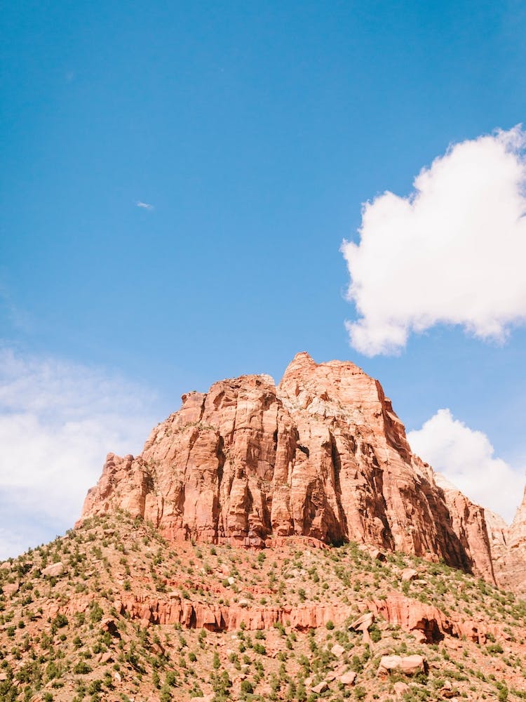 National Parks Zion Mountain