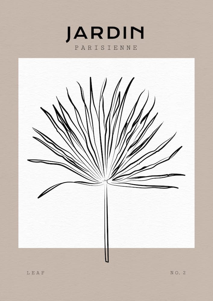 Boho Bohémien 3 Palmier Soleil