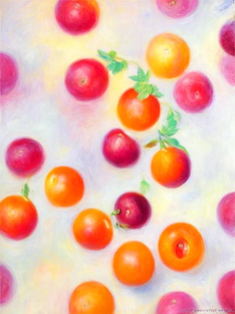 Blackcurrant 4 Painting Fruit